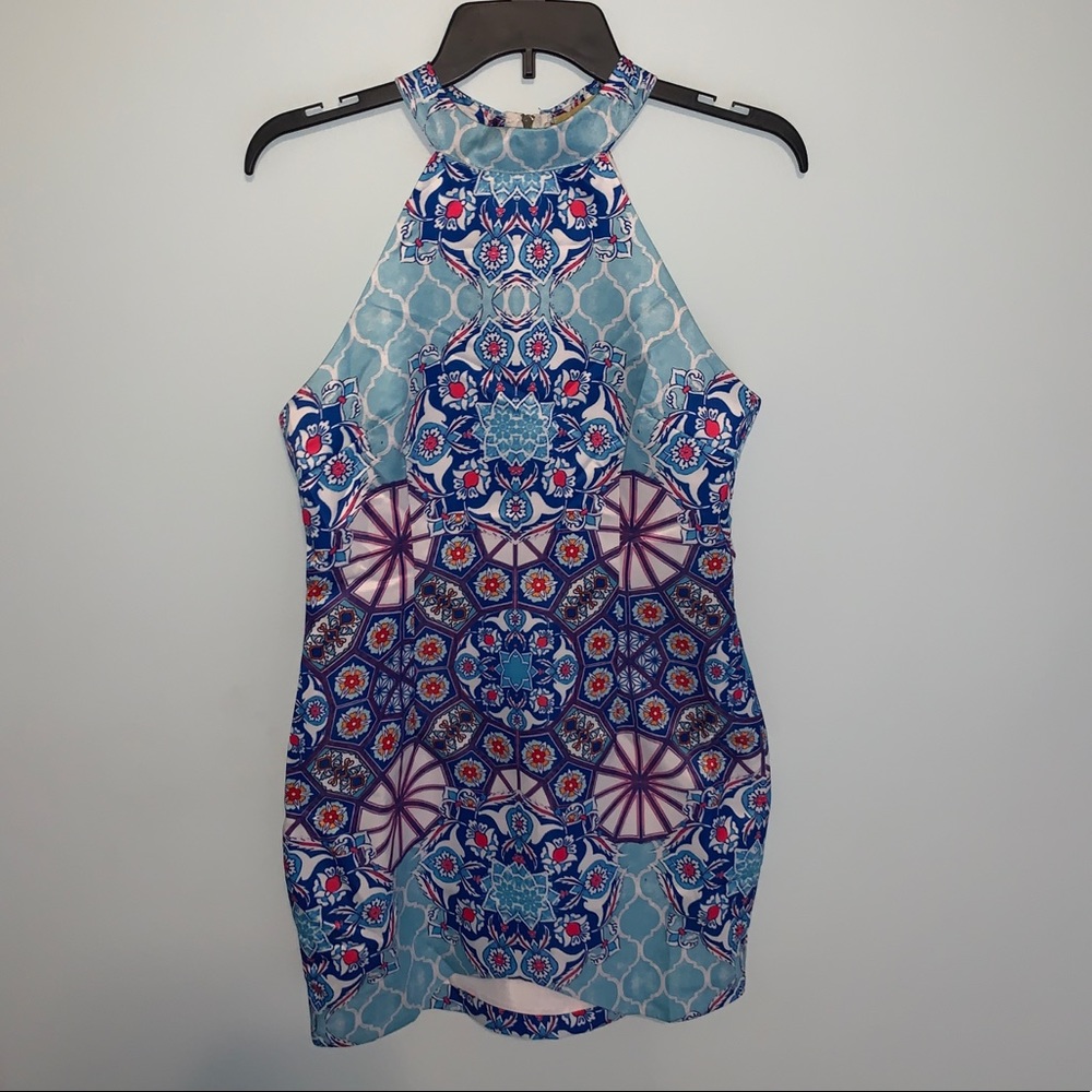 High Neck Dress